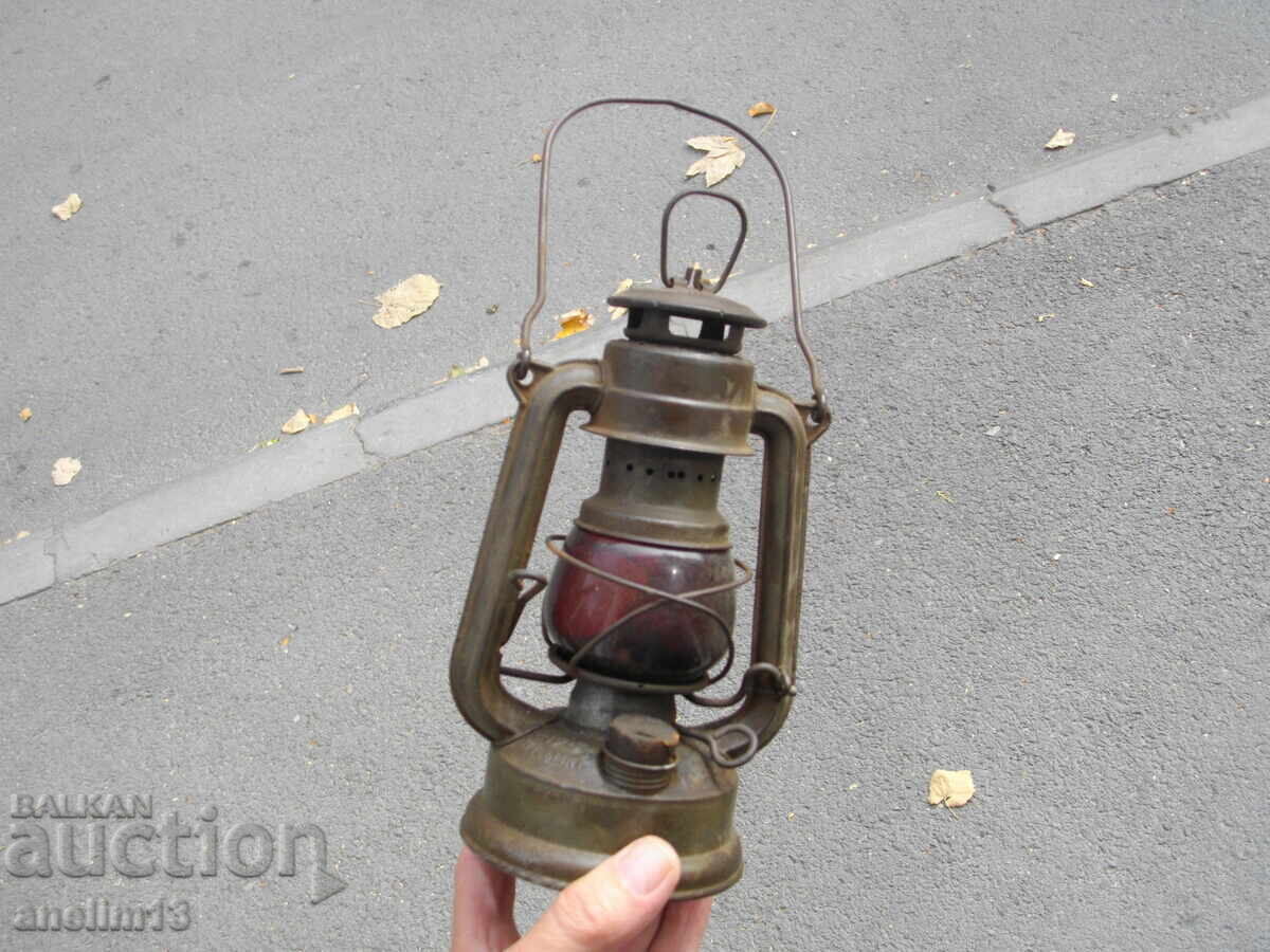 ΣΤΑΡ ΜΙΚΡΟ ΓΕΡΜΑΝΙΚΟ ΦΑΝΑΡΙ ΑΕΡΙΟΥ ΛΑΜΠΑ FEUERHAND 175 GERMANY - 5