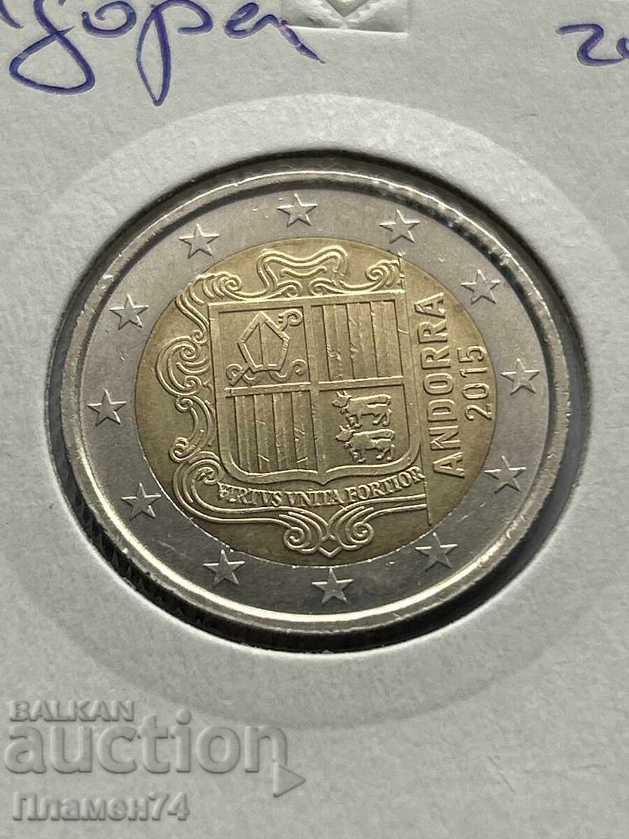 2 евро 2015 Андора
