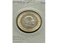 1 ευρώ 2016 Μονακό