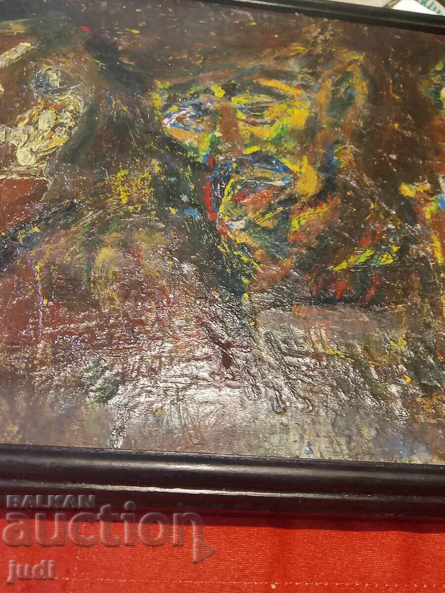 Ελαιογραφία υπογεγραμμένη Ν. Χ - 7