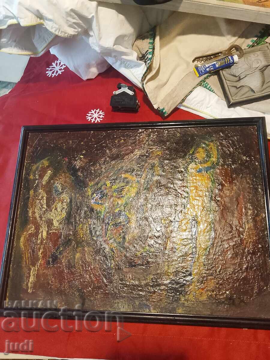 Ελαιογραφία υπογεγραμμένη Ν. Χ