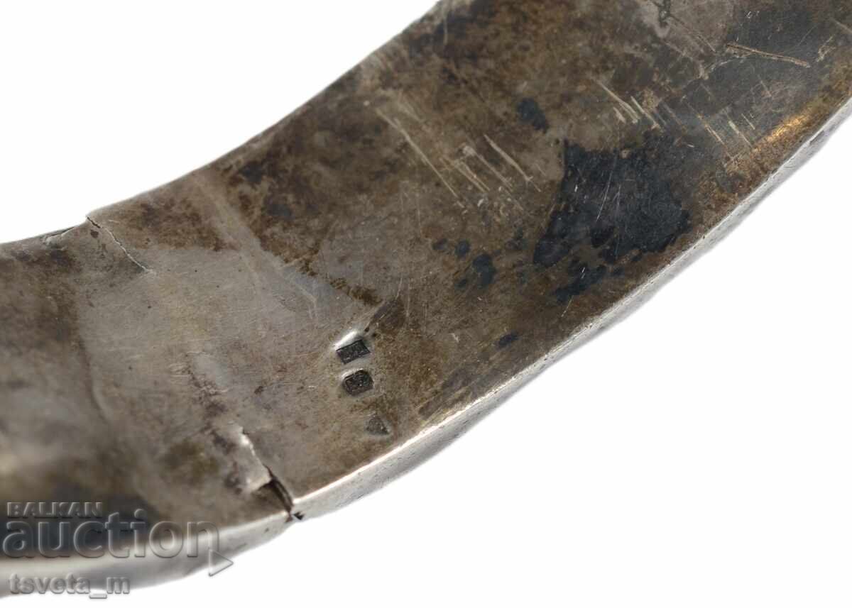 Livrarea Brățară veche din argint 35.5 gr. Ag 900