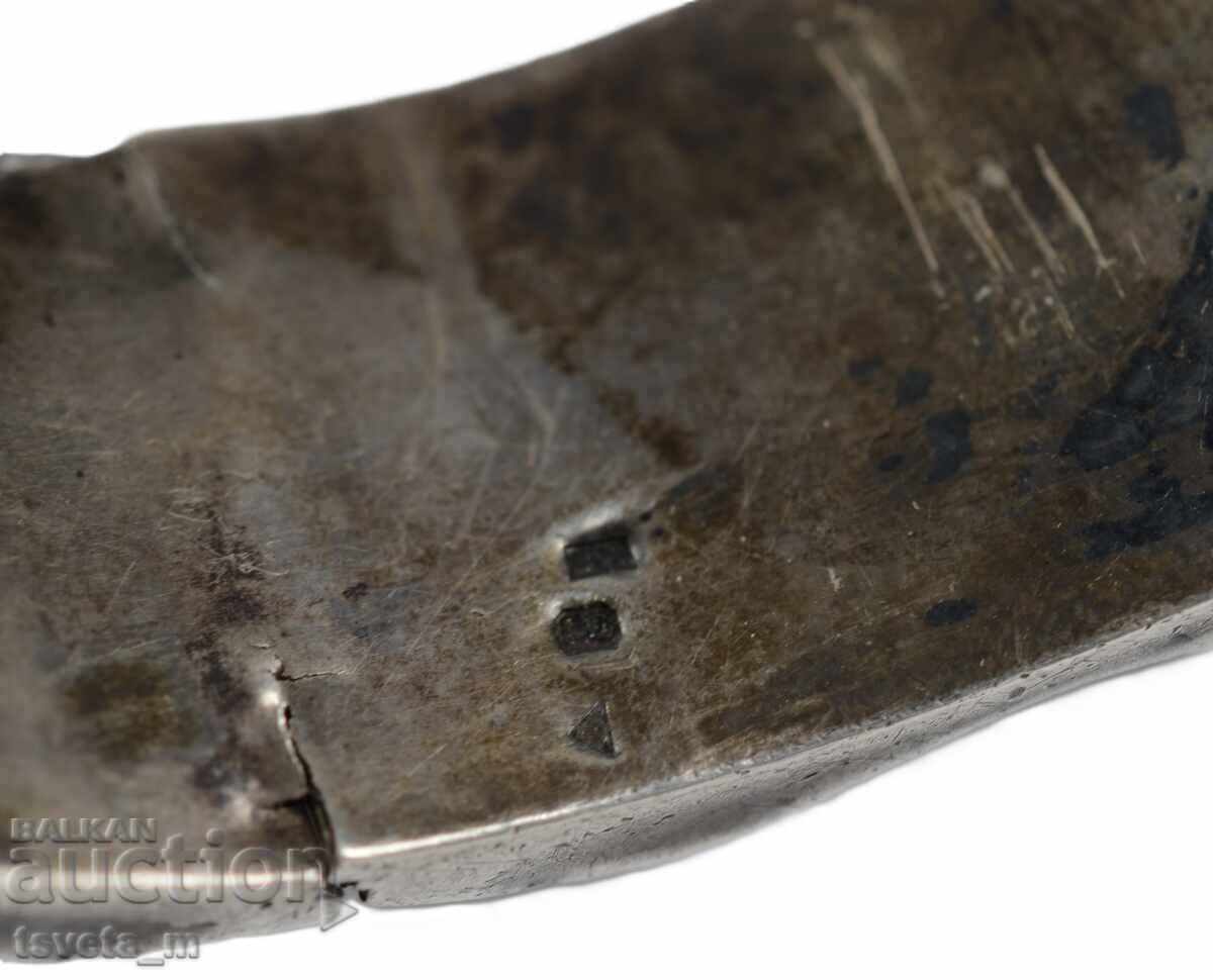 Brățară veche din argint 35.5 gr. Ag 900 - 5