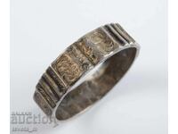 Brățară veche din argint 35.5 gr. Ag 900