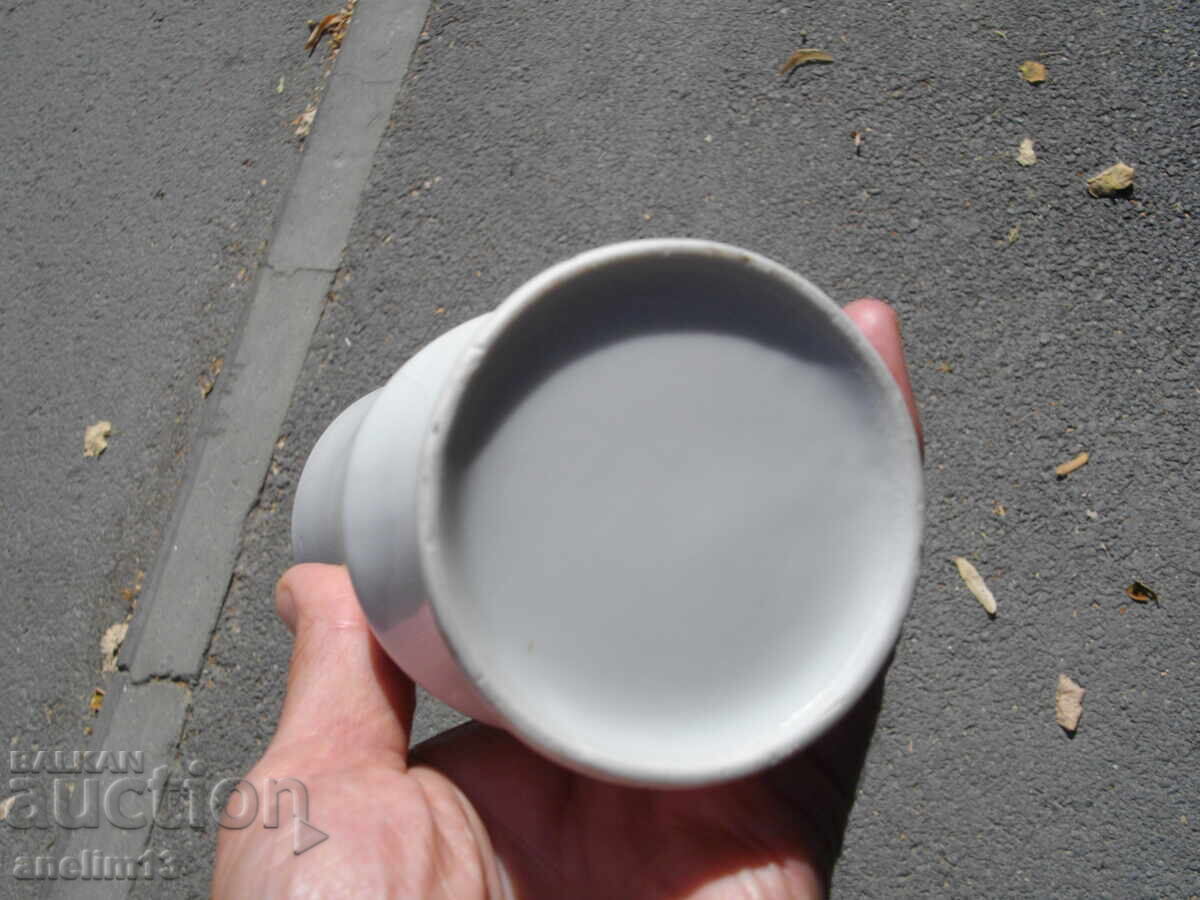 Social Porcelain Vase Cavalry Collection Porcelain Razgrad 1987 - 7