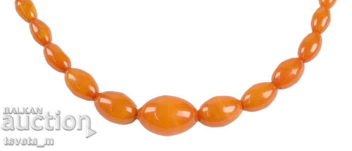 Κολιέ, περιδέραιο κεχριμπάρι 27,3 γρ με τιμή 45.00 BGN | € 23.01 Κολιέ, περιδέραιο κεχριμπάρι 27,3 γρ με τιμή 45.00 BGN | € 23.01