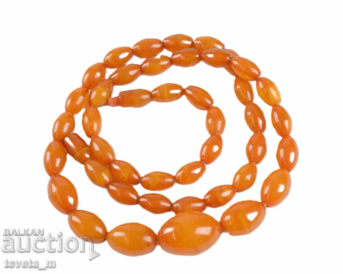 Παράδοση Κολιέ, περιδέραιο κεχριμπάρι 27,3 γρ Παράδοση Κολιέ, περιδέραιο κεχριμπάρι 27,3 γρ