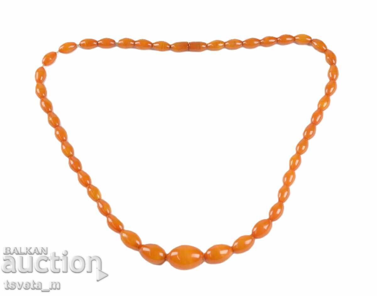 Κολιέ, περιδέραιο κεχριμπάρι 27,3 γρ Κολιέ, περιδέραιο κεχριμπάρι 27,3 γρ