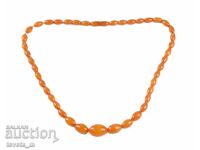 Колие , гердан кехлибар 27,3 гр.