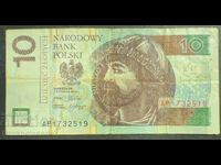 Πολωνία 10 Zlotych 1994 Pick 173a Ref 2519