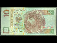 Πολωνία 10 Zlotych 1994 Pick 173a Ref