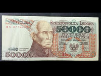 Polonia 50000 Zloti 1989 Pick 153
