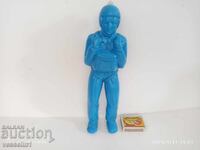 Veche figură mare parașutist pilot aviator experimentat zburător soc