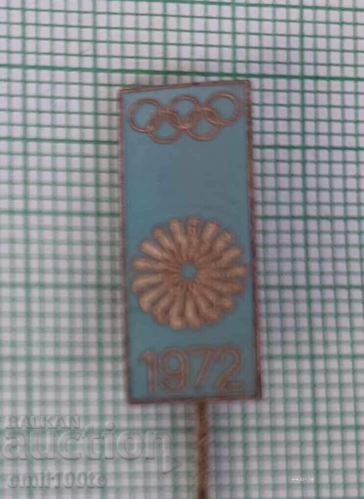 Значка- Олимпиада Мюнхен 1972 Значка- Олимпиада Мюнхен 1972