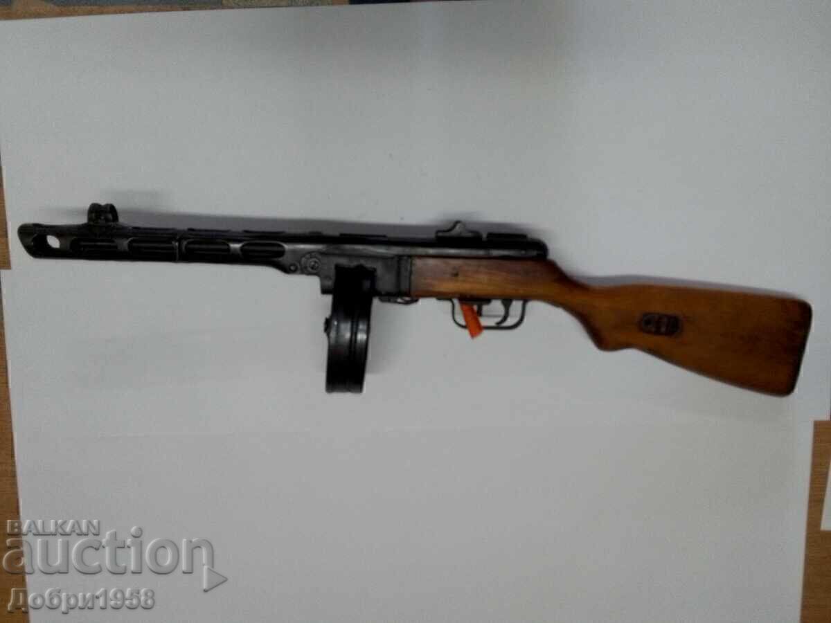 PPSh submachine gun cal. 7.62 MM. - DEACTIVATED !!! with price 3750.00 BGN | € 1917.34