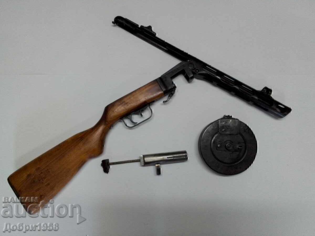 Πιστόλι-πολυβόλο PPSh διαμετρήματος 7.62 MM. - ΑΠΕΝΕΡΓΟΠΟΙΗΜΕΝΟ !!!