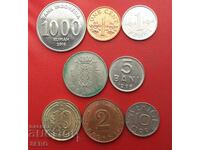 Mixed lot of 8 coins