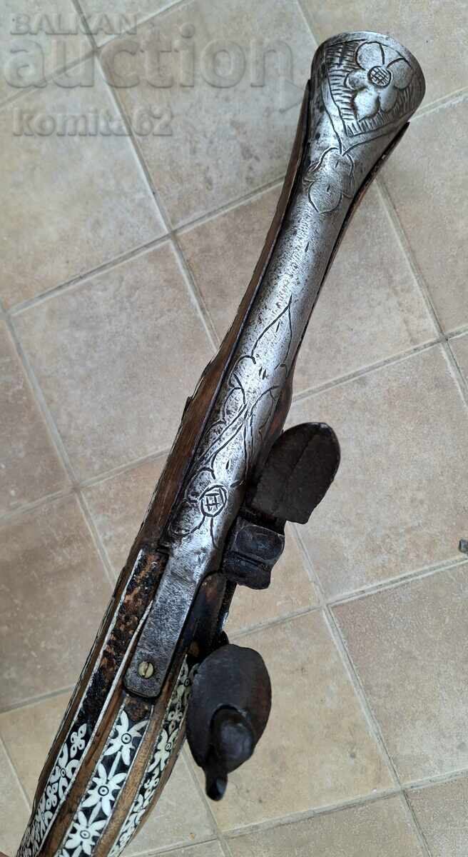 Flintlock blunderbuss, pistol, flintlock, rifle, musket, gun - 6