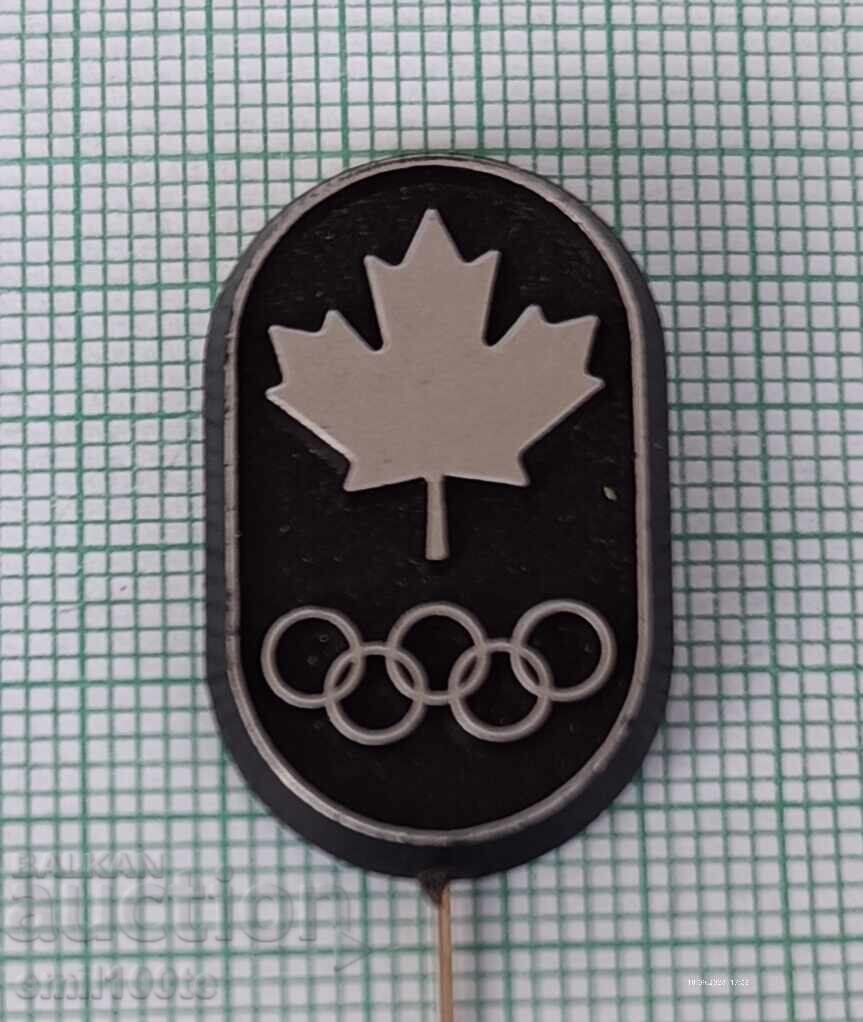 Значка- Зимна Олимпиада Калгари 1988 Канада Значка- Зимна Олимпиада Калгари 1988 Канада