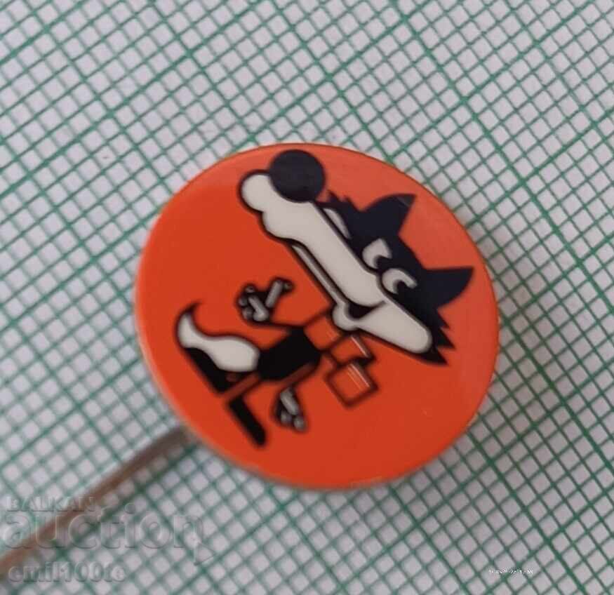 Аукцион Значка- Зимна Олимпиада Сараево 1984 Вучко Аукцион Значка- Зимна Олимпиада Сараево 1984 Вучко