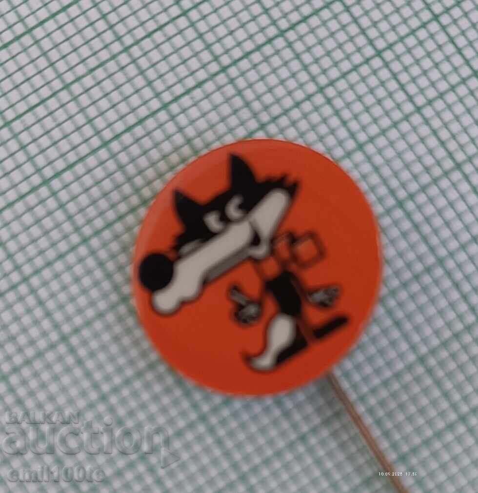 Доставка на Значка- Зимна Олимпиада Сараево 1984 Вучко Доставка на Значка- Зимна Олимпиада Сараево 1984 Вучко