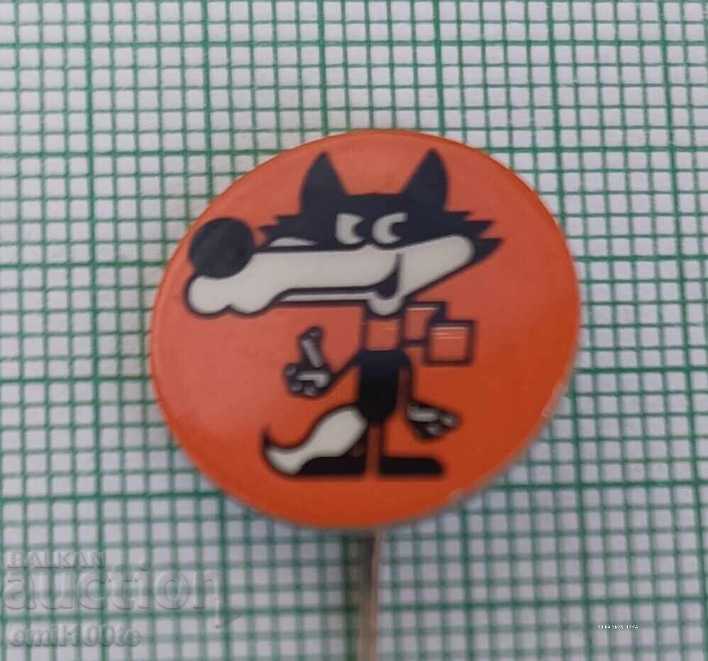 Значка- Зимна Олимпиада Сараево 1984 Вучко Значка- Зимна Олимпиада Сараево 1984 Вучко