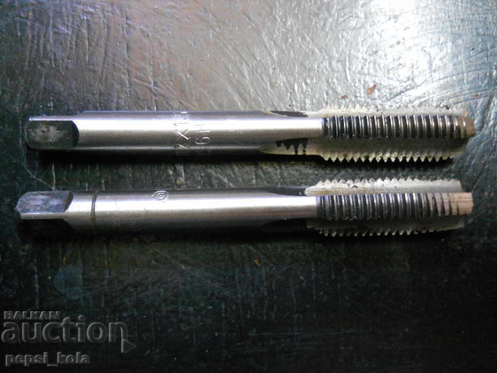 Taps M 12x1.5 - I and II (metric thread) Taps M 12x1.5 - I and II (metric thread)