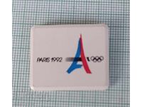 Insigna rară - Paris candidat pentru Olimpiada 1992