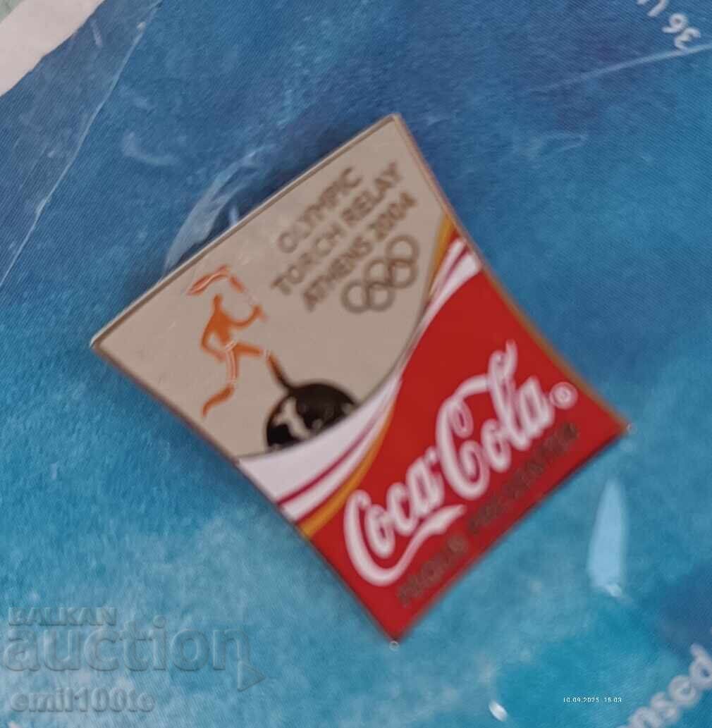 Auction  Badge - Olympic Torch Relay Athens 2004