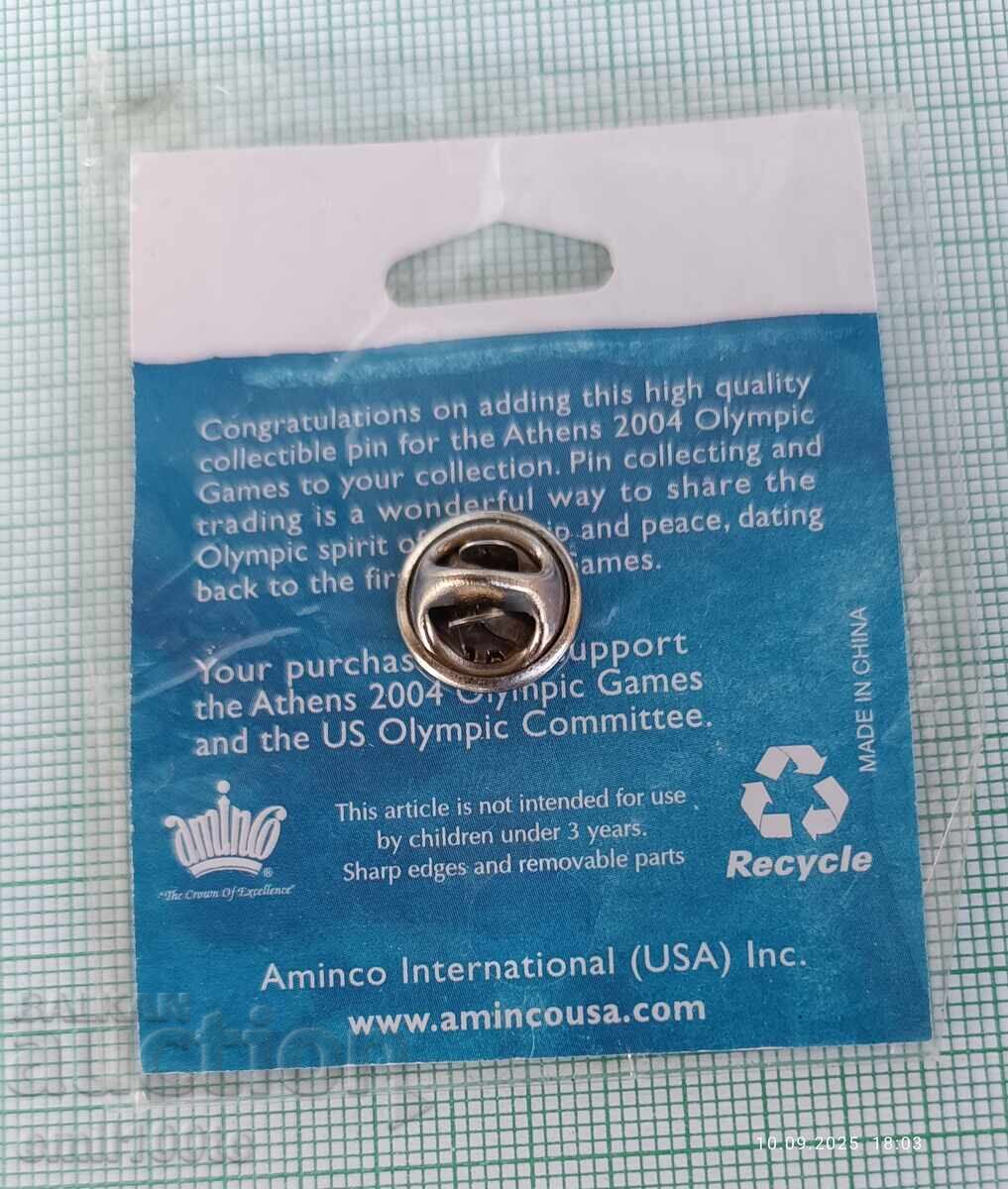 Delivery of Badge - Olympic Torch Relay Athens 2004