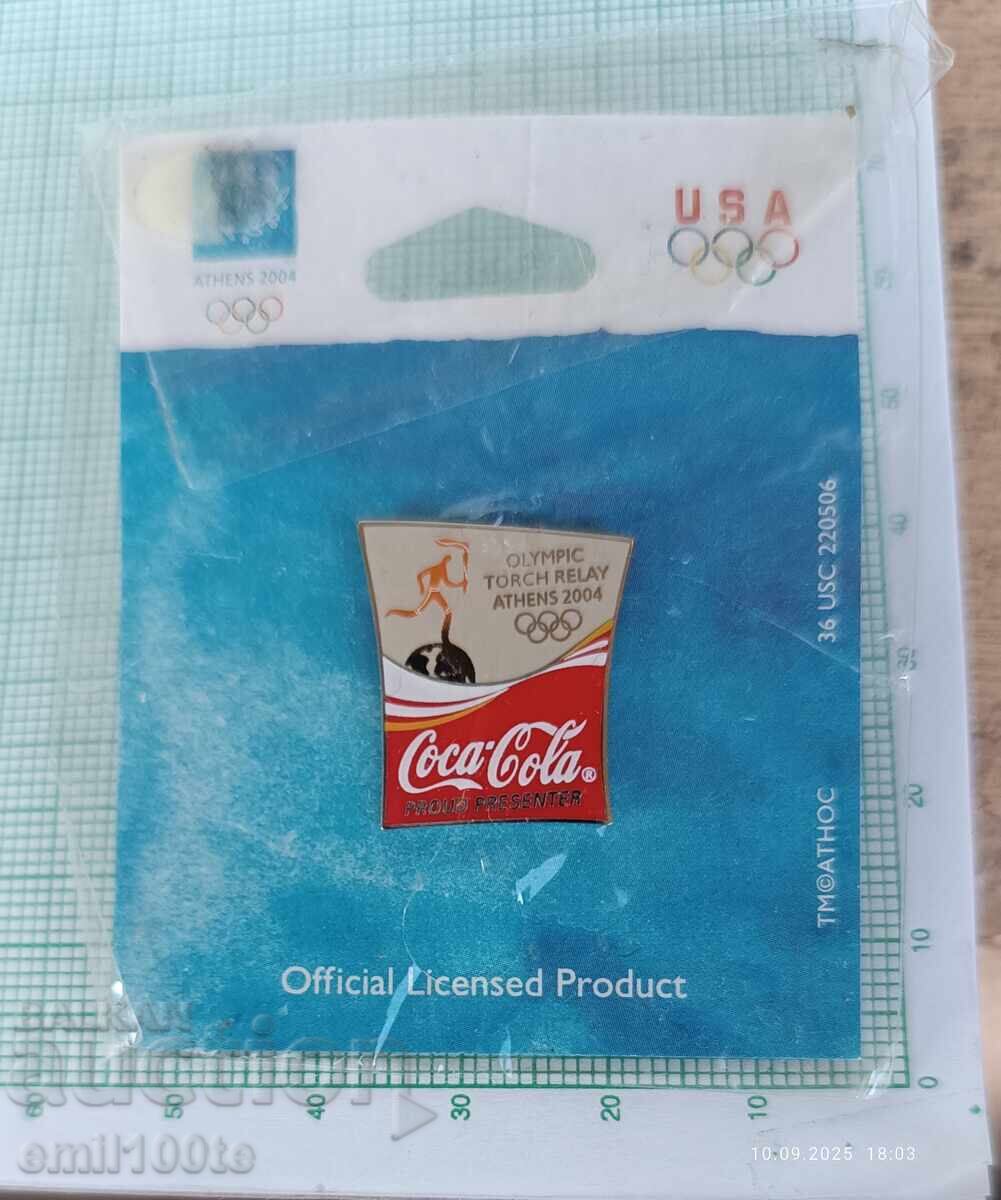 Badge - Olympic Torch Relay Athens 2004 - 5