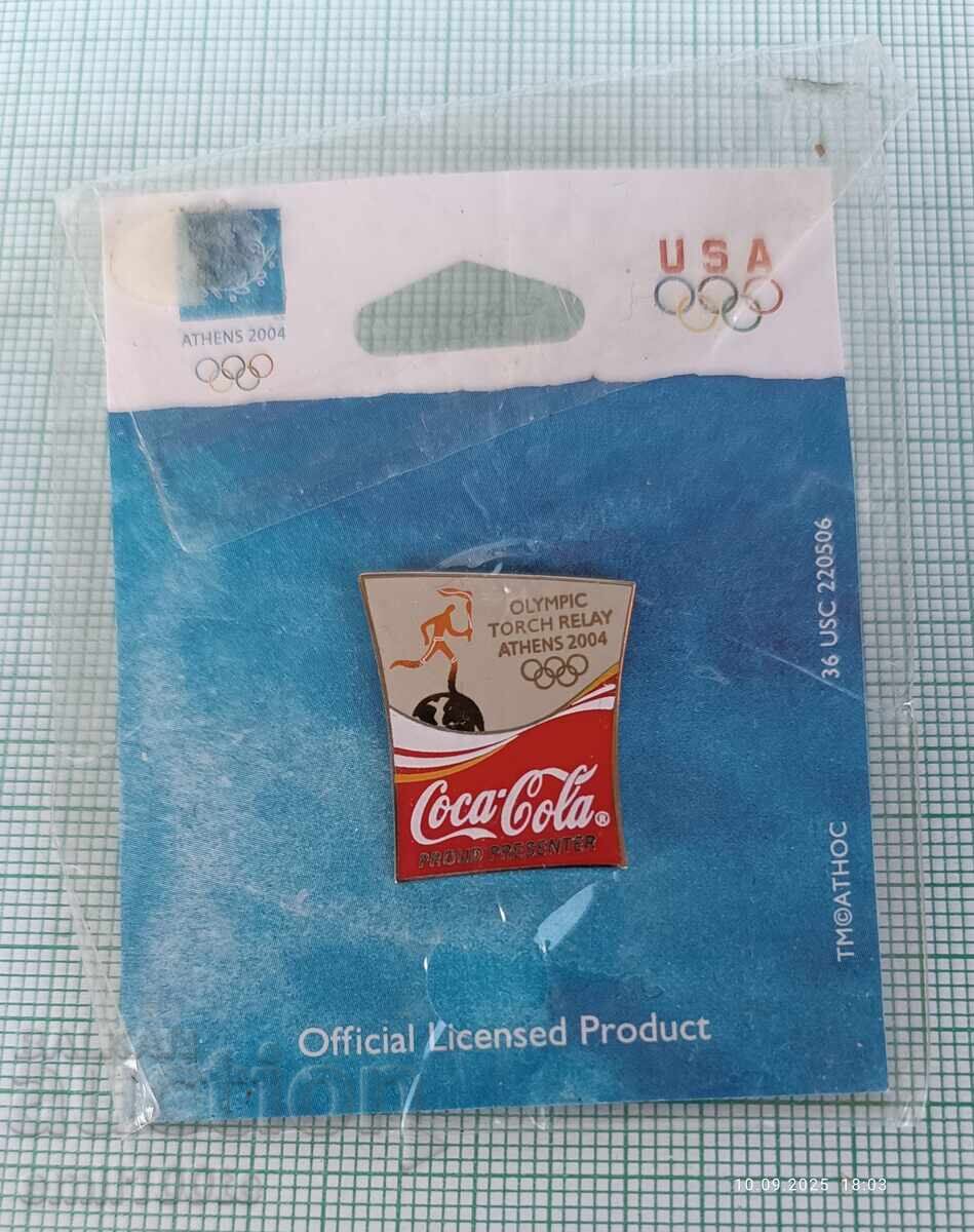 Badge - Olympic Torch Relay Athens 2004