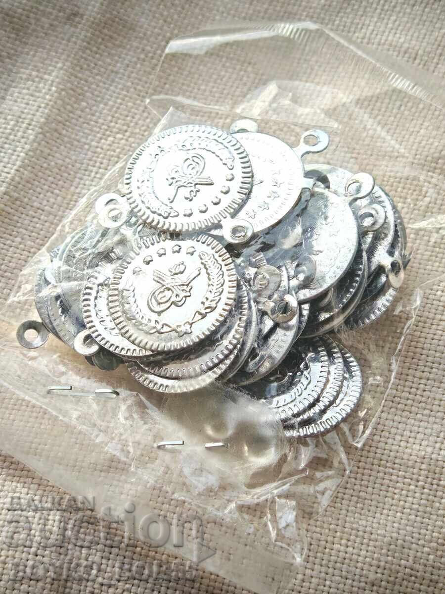 Аукцион Османски Турски Парички Монети Пендари за Народна Носия