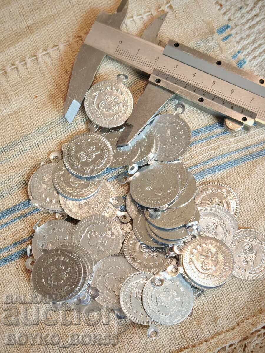 Османски Турски Парички Монети Пендари за Народна Носия