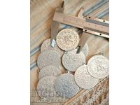 Османски Турски Парички Монети Пендари за Народна Носия