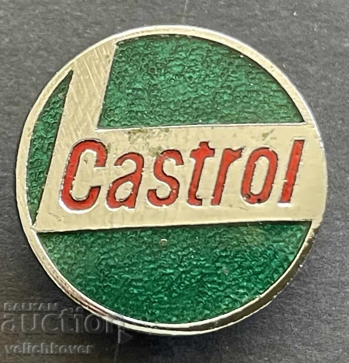 41692 Marea Britanie semn ulei Castrol email anii '60 41692 Marea Britanie semn ulei Castrol email anii '60
