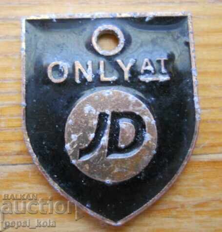 Χάλκινη σμαλτωμένη διαφημιστική πινακίδα "JD Sports" Χάλκινη σμαλτωμένη διαφημιστική πινακίδα "JD Sports"