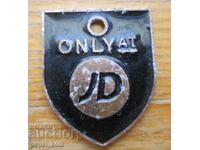 Bronze Enamelled Advertising Sign "JD Sports"