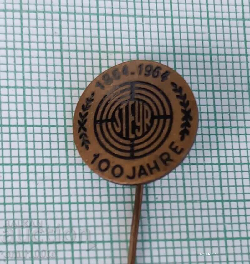 Insigna rară - 100g. Autoturisme Steyr Daimler Puch Austria