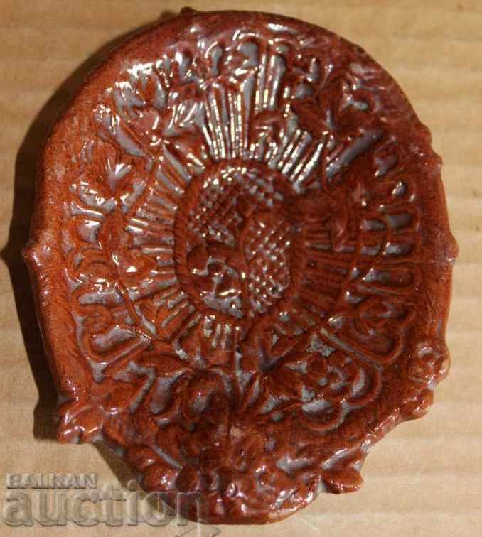 Auction  19th Century Holy Sepulchre Ceramic Bowl Pilgrimage Jerusalem Jesus