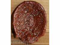 19 SECOL CERAMICĂ FARFURIE SFÂNTUL MORMÂNT PELERINAJ IERUSALIM ISUS