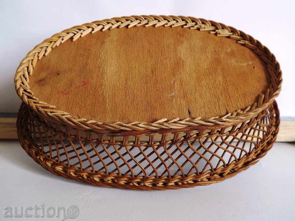 Παράδοση 19ος ΑΙΩΝΑΣ ΖΩΓΡΑΦΙΣΜΕΝΟ ΠΑΣΧΑΛΙΝΟ ΠΛΕΚΤΟ ΚΑΛΑΘΙ ΠΑΣΧΑΛΙΝΑ ΑΥΓΑ