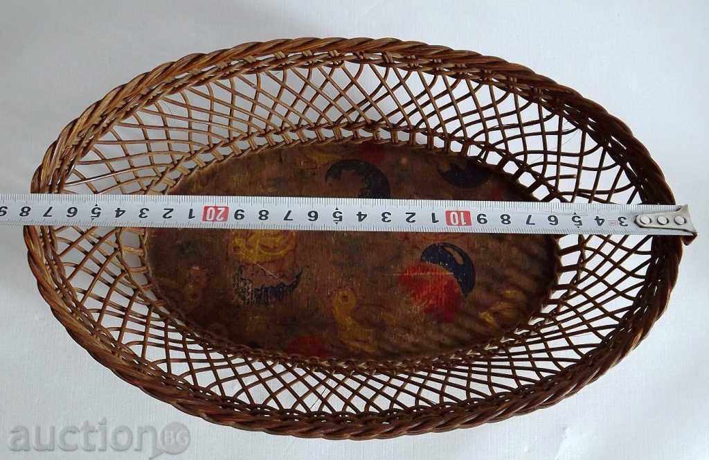 19ος ΑΙΩΝΑΣ ΖΩΓΡΑΦΙΣΜΕΝΟ ΠΑΣΧΑΛΙΝΟ ΠΛΕΚΤΟ ΚΑΛΑΘΙ ΠΑΣΧΑΛΙΝΑ ΑΥΓΑ - 5