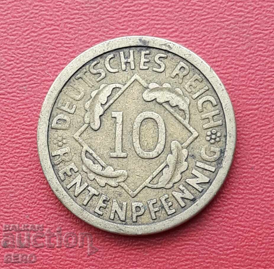 Germany-10 Pfennig 1924 A-Berlin Germany-10 Pfennig 1924 A-Berlin