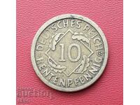 Германия-10 пфенига 1924 А-Берлин