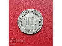Germany-10 pfennigs 1908 E-Muldenhüten