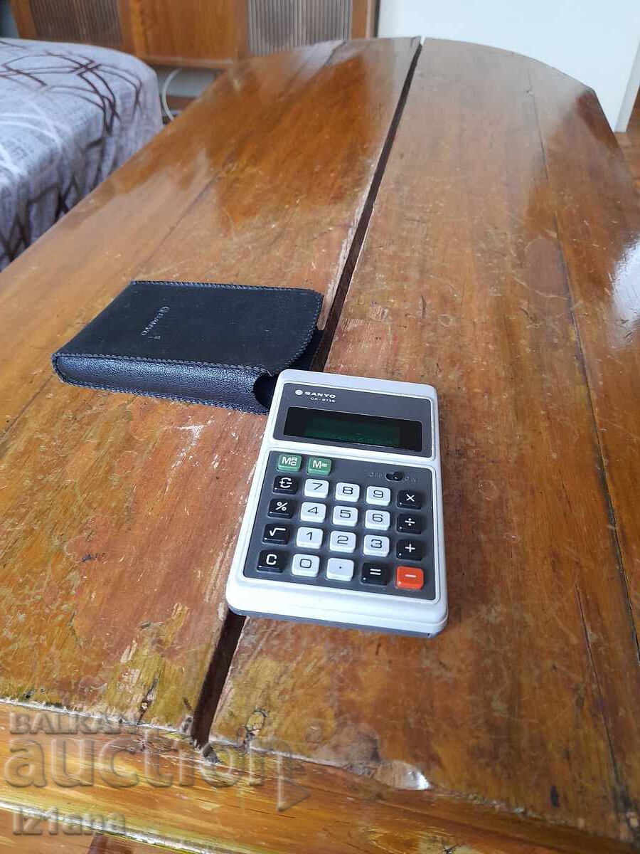 Calculator vechi Sanyo CX-8136 cu preț 45.00 BGN | € 23.01 Calculator vechi Sanyo CX-8136 cu preț 45.00 BGN | € 23.01