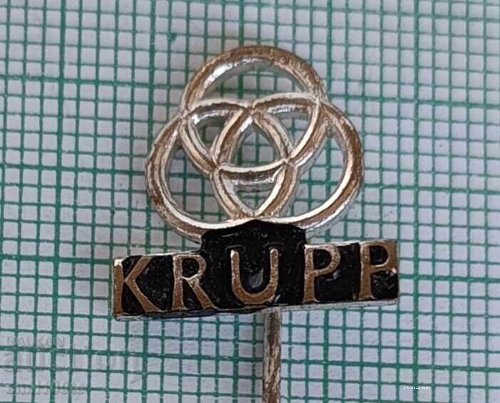 Badge - KRUPP Germany Weapon Manufacturer