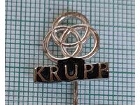 Emblemă - Producător de arme KRUPP Germania