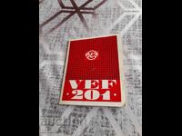 Εγχειρίδιο χρήσης, διάγραμμα Vef, Vef 201